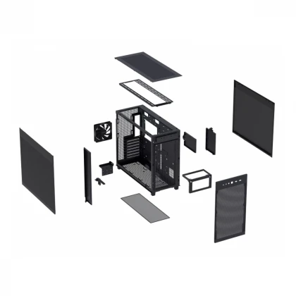 ASUS PRIME AP303 MESH BLACK micro-ATX kućište crno 