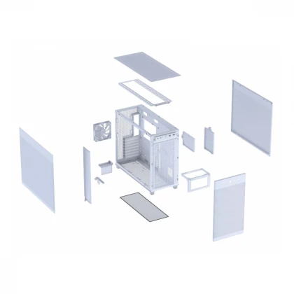 ASUS PRIME AP303 MESH WHITE micro-ATX kućište belo 