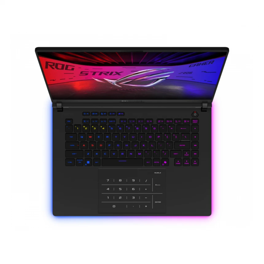 ASUS ROG Strix SCAR 16 G635LX-RW103X (16 inča 2.5K, Ultra 9 275HX, 64GB, SSD 2TB, GeForce RTX 5090, Win11 Pro) laptop + ROG ranac 