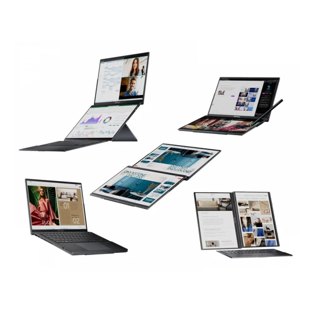 ASUS Zenbook 14 DUO OLED UX8406CA-PZ042X (14 inča 3K OLED, Ultra 9 285H, 32GB, SSD 2TB, Win11 Pro) laptop 