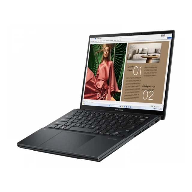 ASUS Zenbook 14 DUO OLED UX8406CA-PZ185X (14 inča 3K OLED, Ultra 7 255H, 32GB, SSD 1TB, Win11 Pro) laptop 