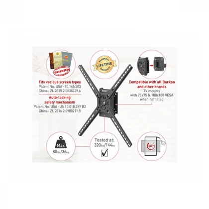 BARKAN BM300R LCD TV zglobni zidni nosač do 65 inča 
