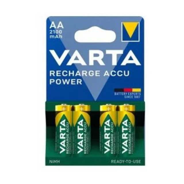 Baterija Ni-MH Varta AA 2100mAh 4x HR6-4-2100-VA
