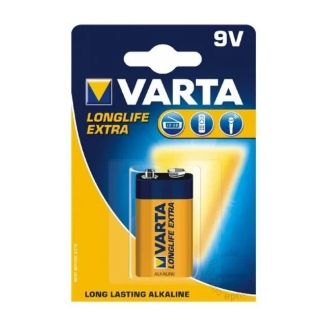 Baterija Varta 9V,  6LR61-VA-IND