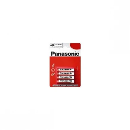 PANASONIC baterije R03RZ/4BP - 4× AAA Zinc Carbon