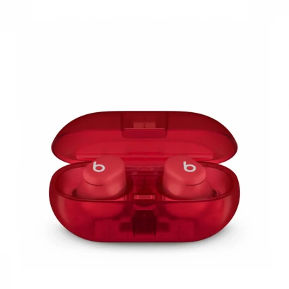 Beats Solo Buds - True Wireless Earbuds - Transparent Red