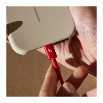 Beats USB-C to USB-C Woven Cable (1.5 m) - Rapid Red