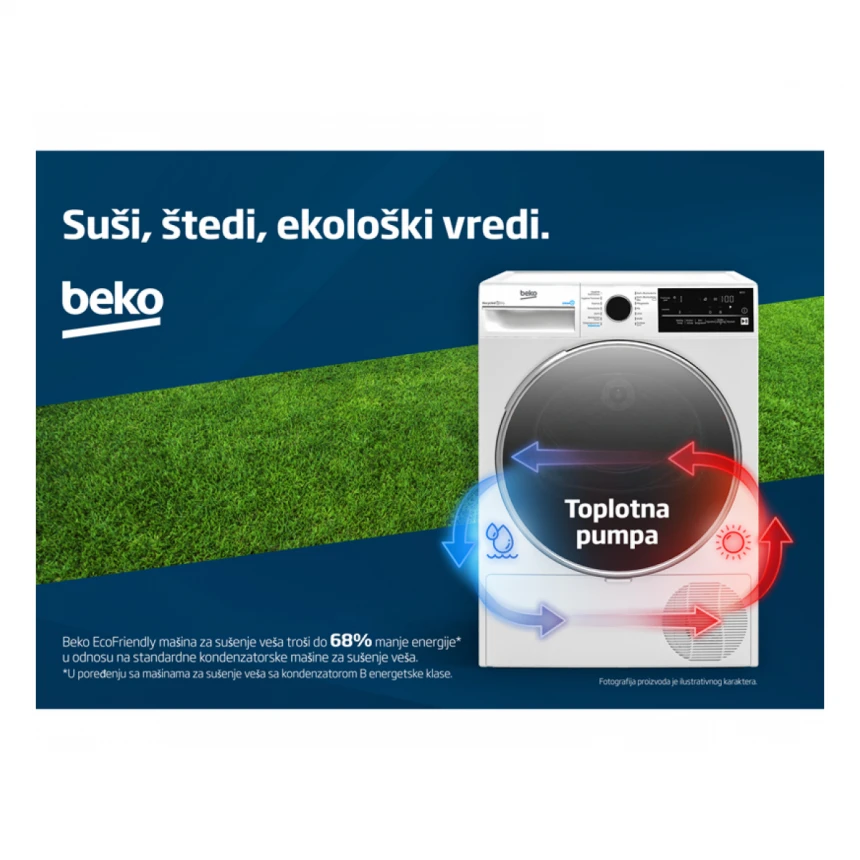 BEKO BM3T37230W mašina za sušenje veša 