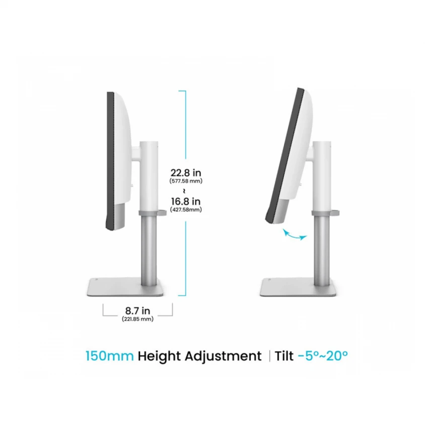 BENQ 27 inča PD2730S 5K 5120x2880 IPS Thunderbolt 4 profesionalni monitor beli 