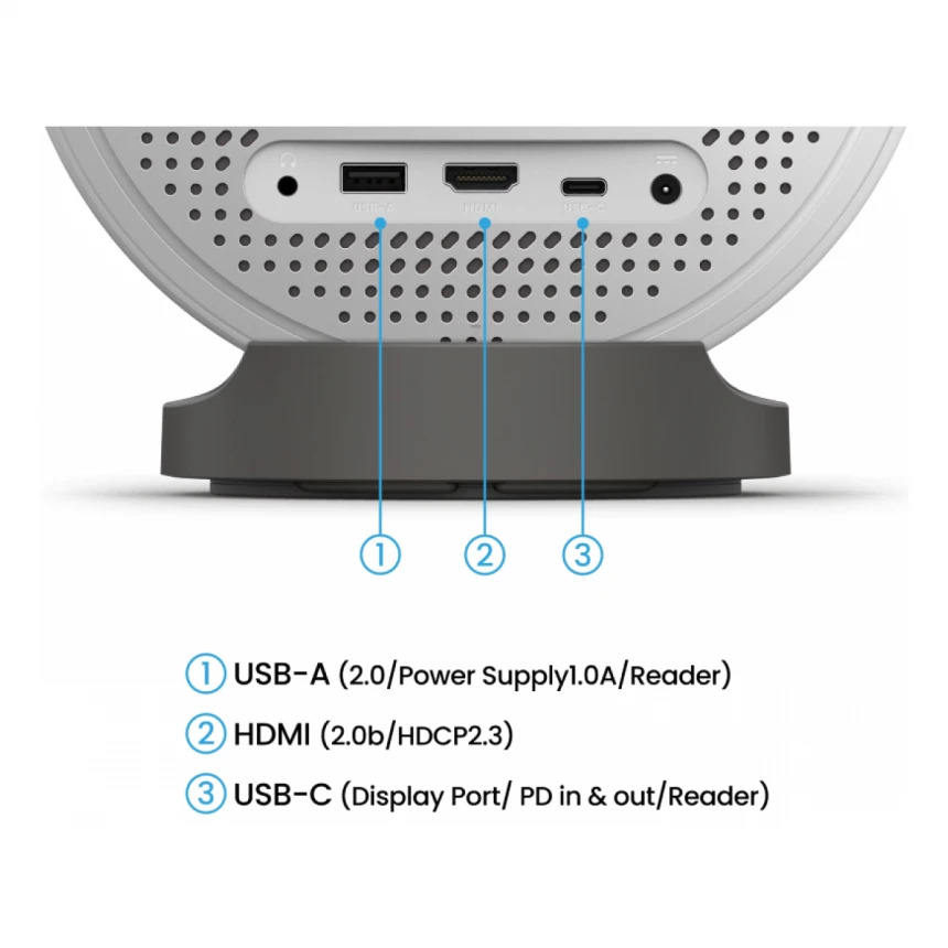 BENQ GV50 Laserski Full HD 500 ANSI lumena 100000:1 portabl smart projektor sa koferom 