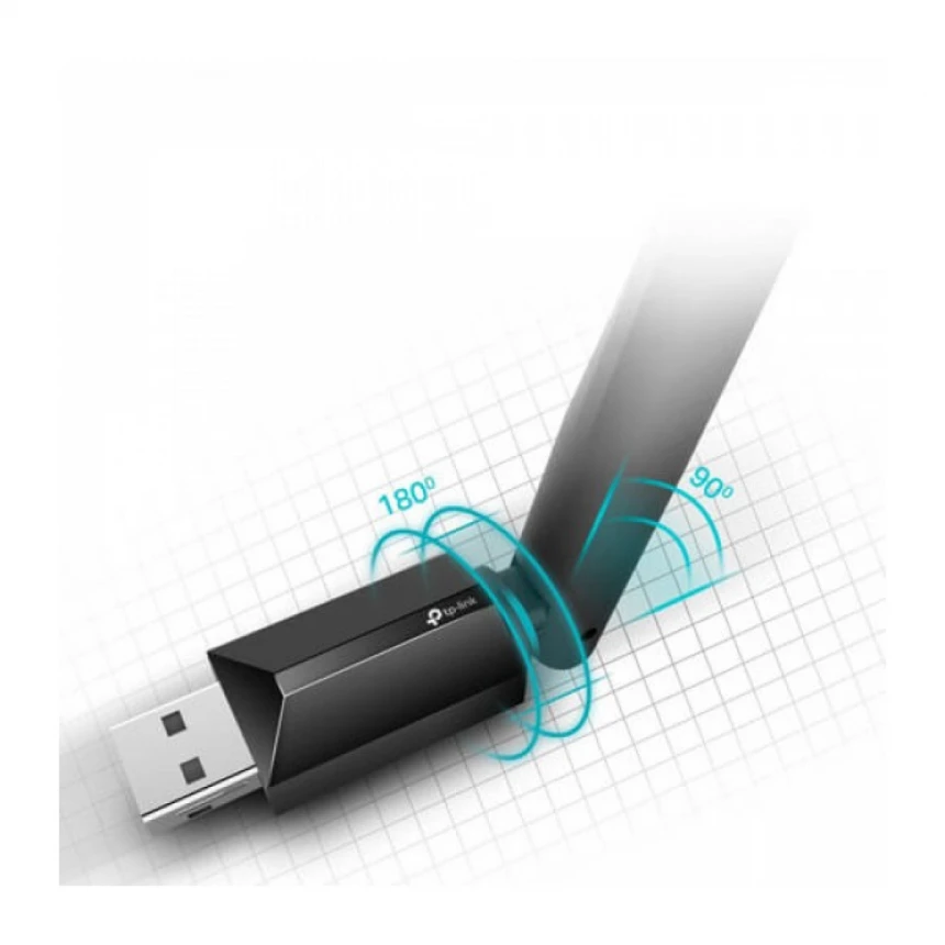 Bežični adapter TP-LINK ARCHER T2U PLUS Wi-Fi/AC600/433Mbps/200Mbps/eksterna antena