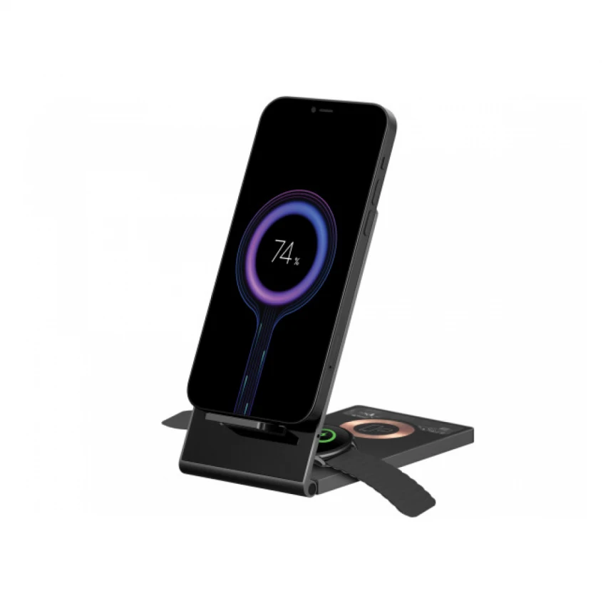 Bežični punjač Sandberg 441-54 3u1 15W/Aluminium/USB-C