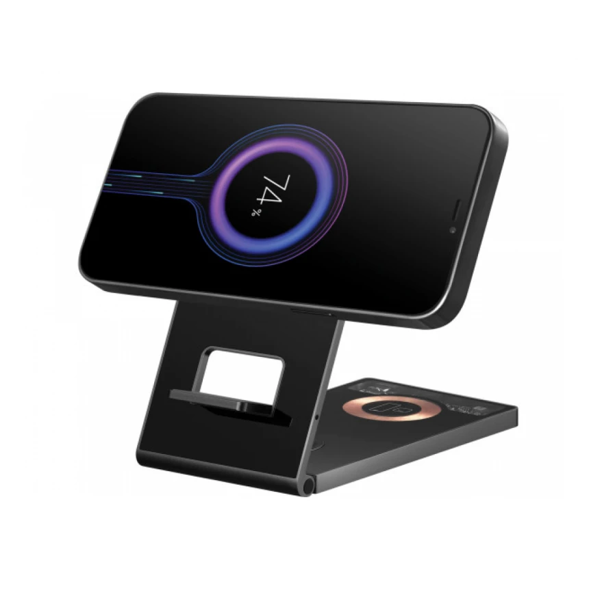 Bežični punjač Sandberg 441-54 3u1 15W/Aluminium/USB-C