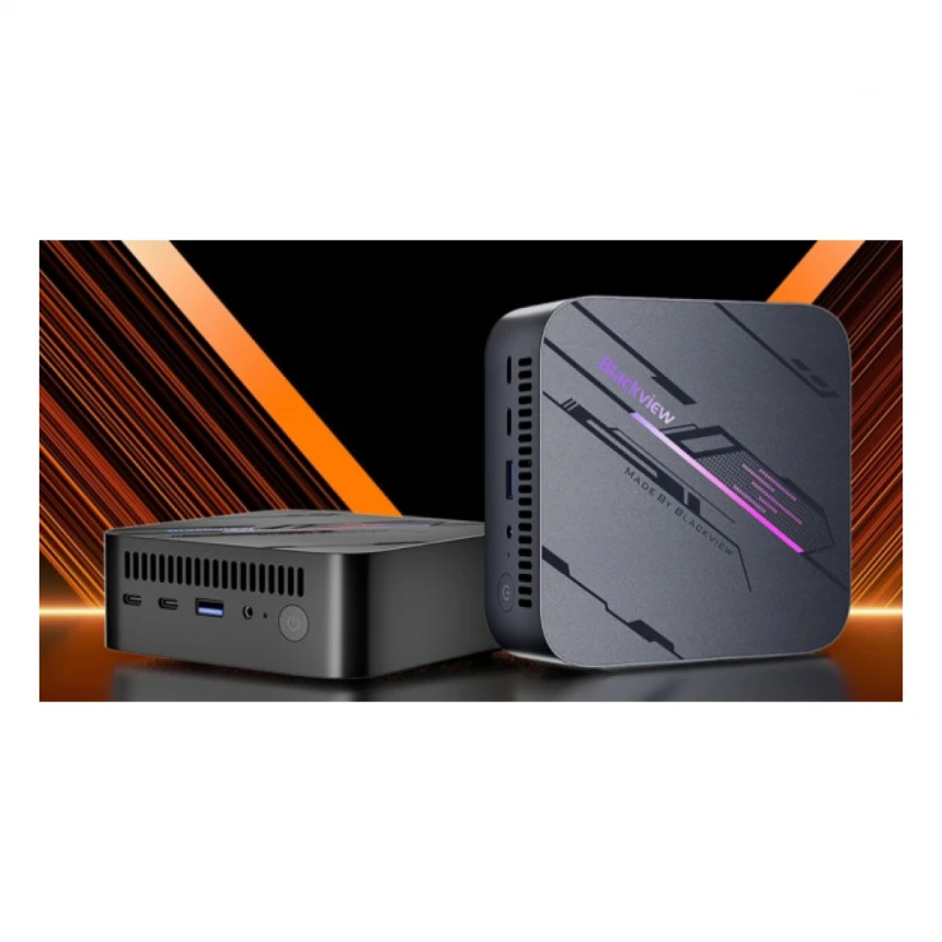 BlackView MP100 AMD R7 7430U/16GB/512GB/1xHDMI+1xDP/RJ45/BT/WiFI/W11P Black