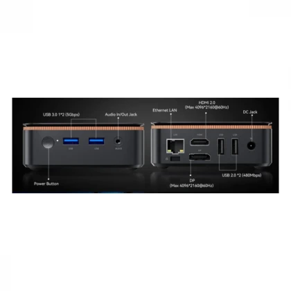 BlackView MP20 AMD R3 3300U/16GB/512GB/HDMI/2xUSB 3.0/1xRJ45/BT/WiFI/W11P Black