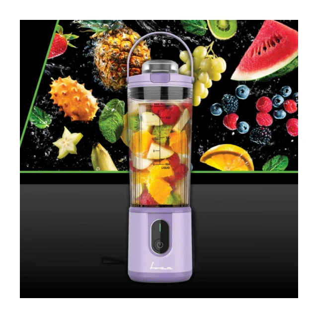 Blender Fram FBP-P74PP 0,4l/7,4V/USB-C/roze