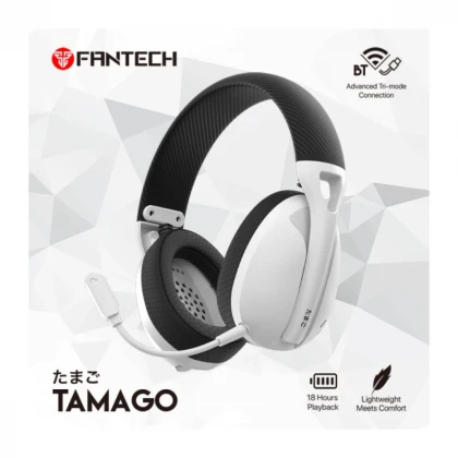 Bluetooth slušalice Fantech WHG01 Tamago Space Edition bele