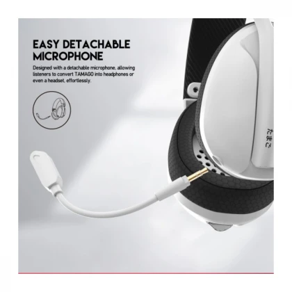 Bluetooth slušalice Fantech WHG01 Tamago Space Edition bele