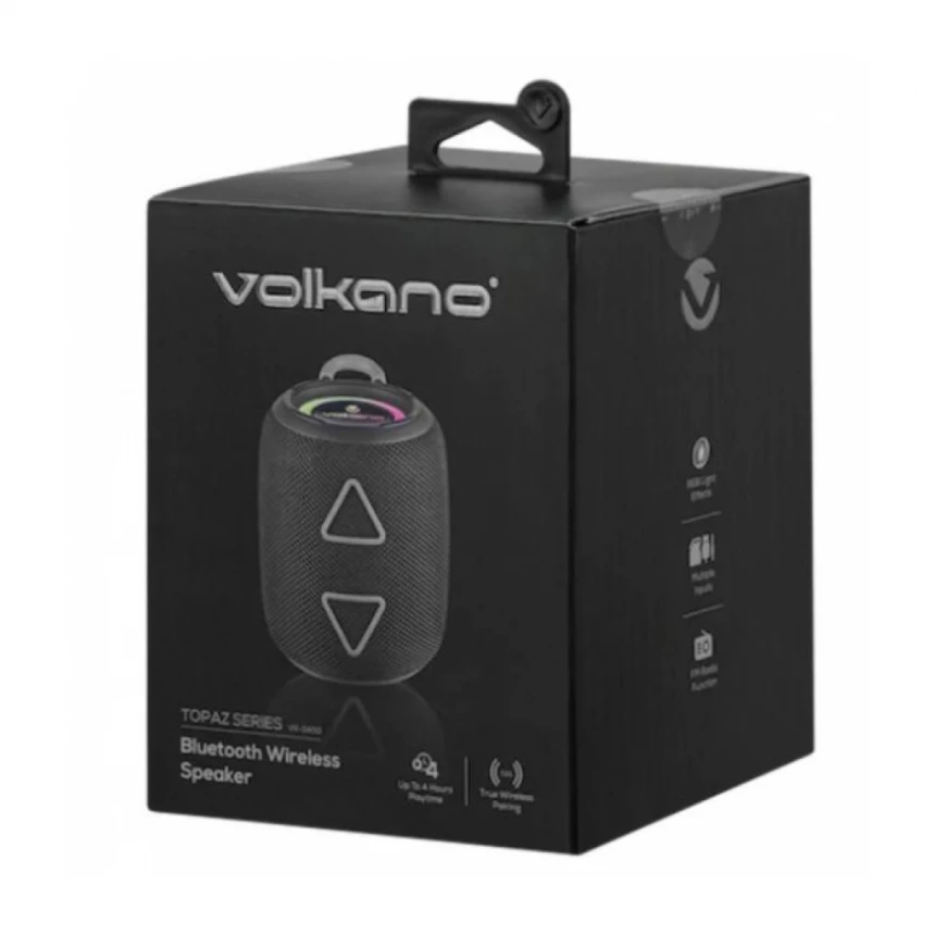 Bluetooth zvučnik Volkano Topaz Series VK-3400-BK 3W crni