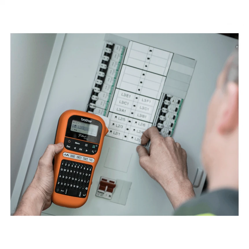 BROTHER PT-E110VP štampač nalepnica za električare (PTE110VPR1)