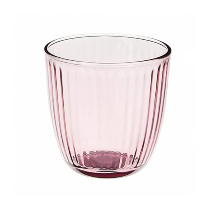 Čaša za vodu Line lilac rose 29cl 6/1 580501