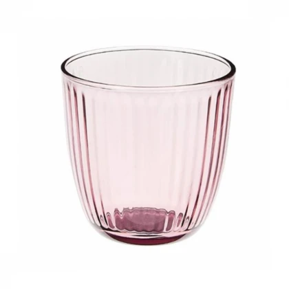 Čaša za vodu Line lilac rose 29cl 6/1 580501