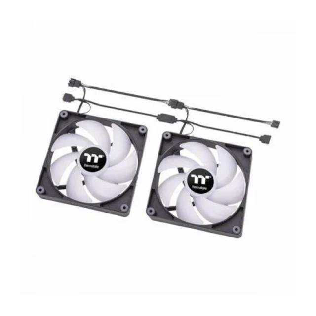 Case Fan Thermaltake CT140 ARGB PC Cooling Fan 2 Pack/Fan/14025/PWM 5001500 RPM