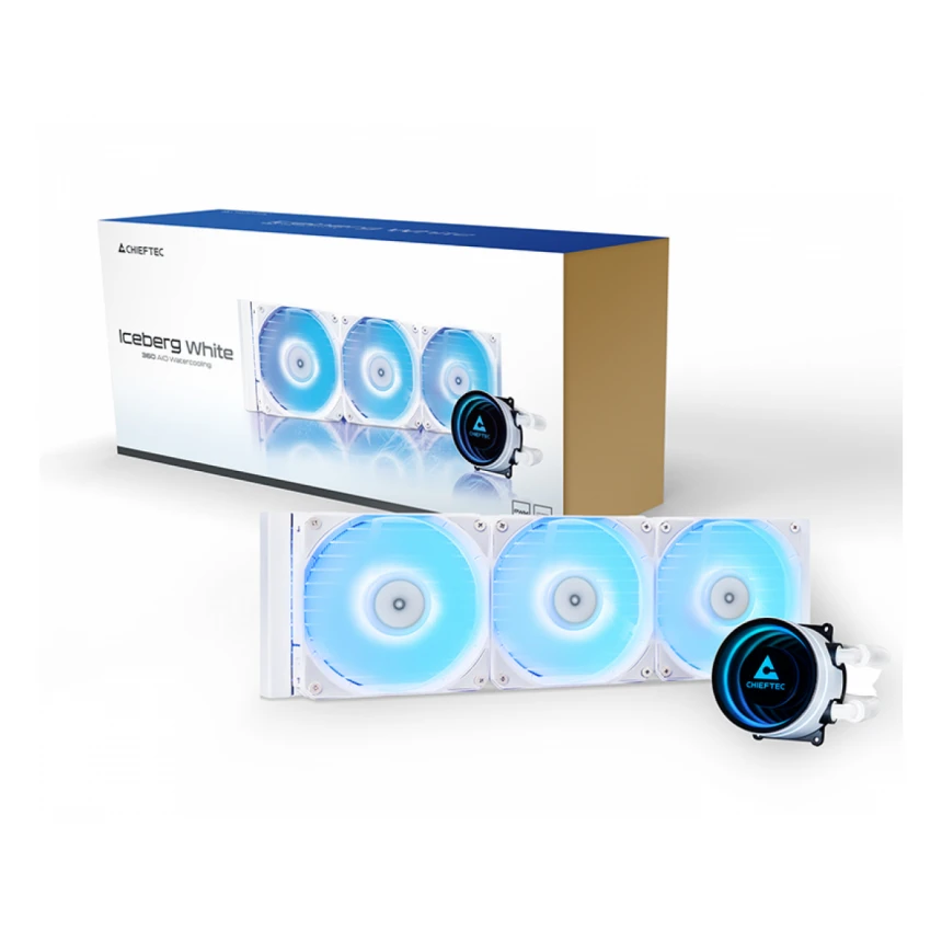 CHIEFTEC Iceberg 360 CLC-360-RGB-W belo vodeno hlađenje