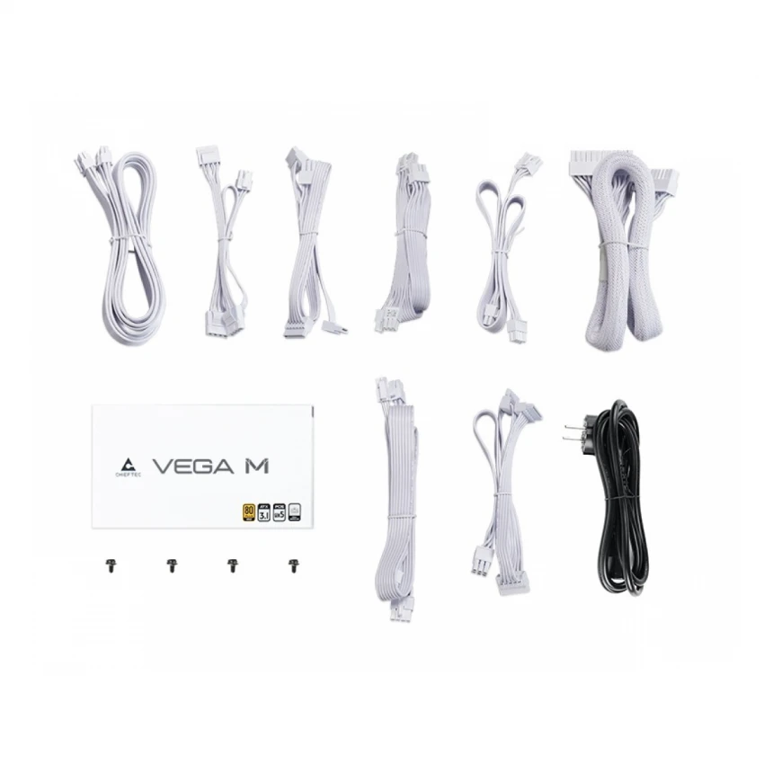 CHIEFTEC PPG-850-CW 850W VEGA 80Plus Gold belo napajanje 5Y 