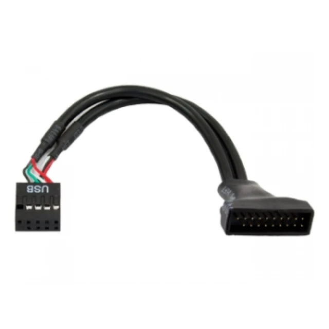CHIEFTEC USB3T2 Kabl adapter 19pin USB 3.0 - 9pin USB 2.0 crni 
