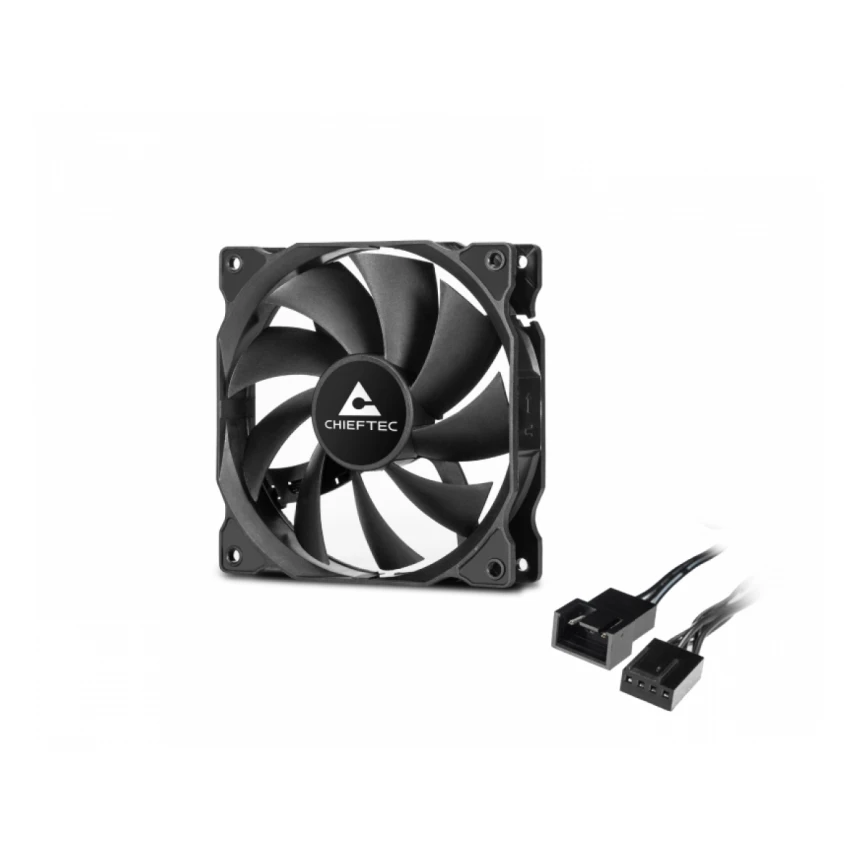 CHIEFTEC Ventilator ZF-1225PWM 120mm x 120mm x 25mm 