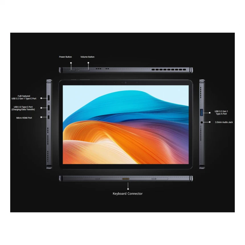 CHUWI Hi10 X2 10.1 inča (Core I3-10100Y, 8GB, 256GB SSD, Win 11 Home) tablet 