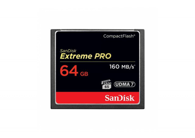 COMPACT FLASH CARD 64GB Sandisk Extreme PRO SDCFXPS-064G-X46