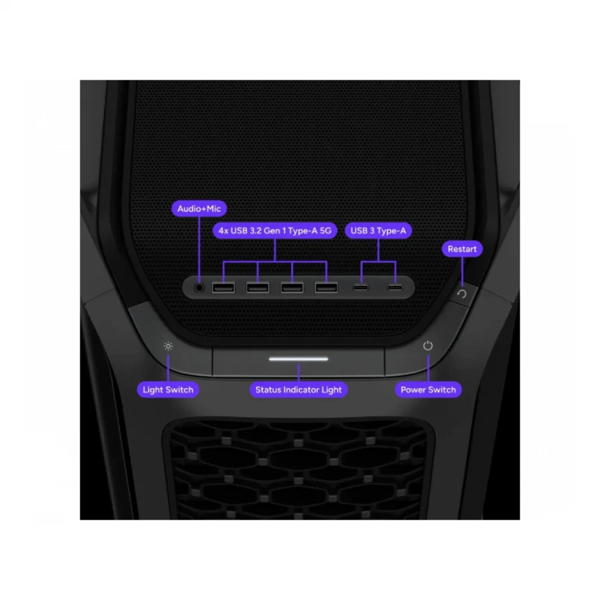 COOLER MASTER COSMOS Alpha Silver Gaming kućište (C700-KGNN-S00) sivo 