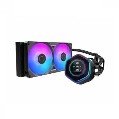 COOLER MASTER MasterLiquid ML 240 Atmos II LCD ARGB vodeno hlađenje crno (MLX-D24M-A25SZ-L1) 