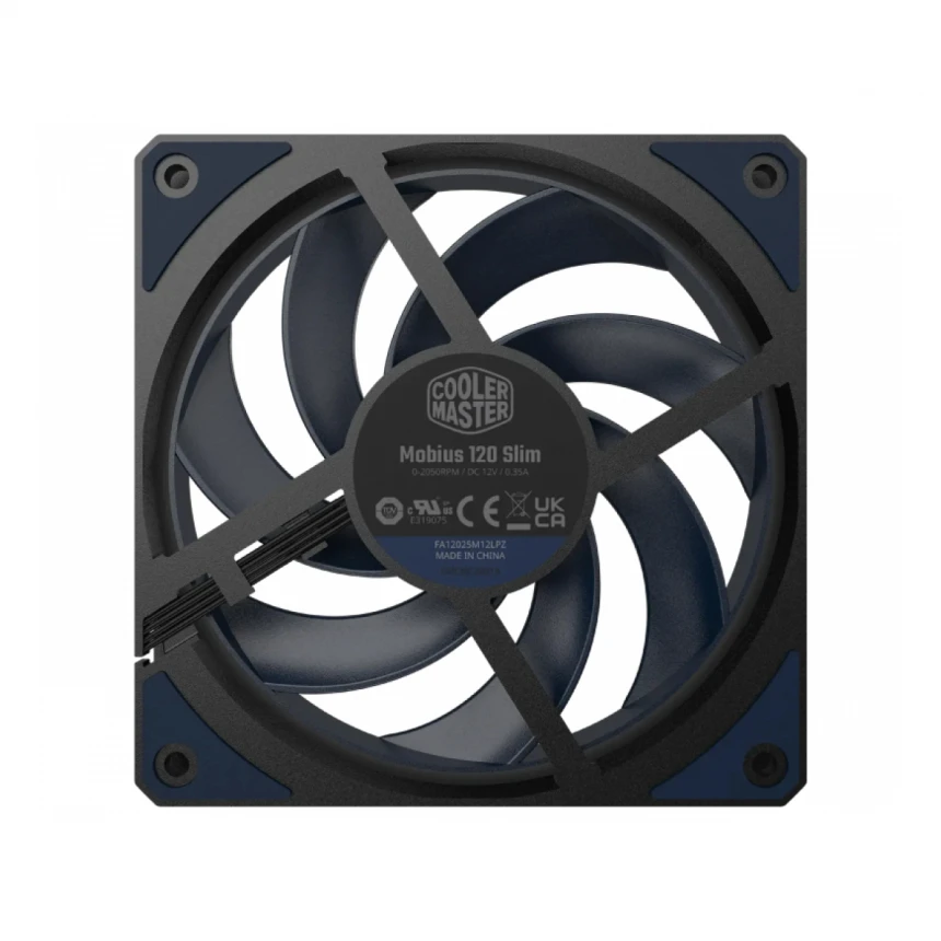 COOLER MASTER Mobius 120 Slim ventilator (MFZ-M2NN-21NPK-R1) 