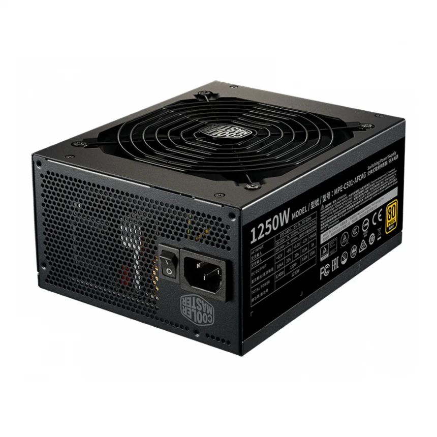 COOLER MASTER MWE Gold V2 1250W napajanje (MPE-C501-AFCAG-3EU) 10Y 