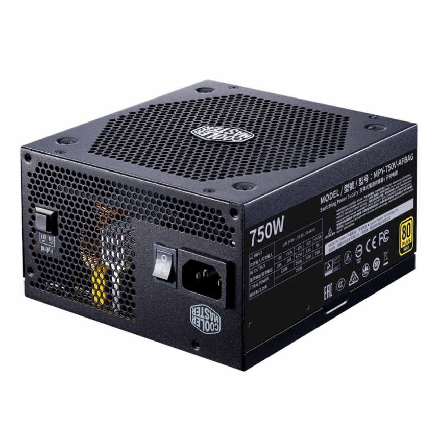 COOLER MASTER MWE Gold V2 750W napajanje (MPY-750V-AFBAG-EU) 5Y 
