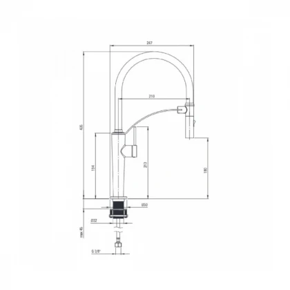 Corda slavina BRC F72M