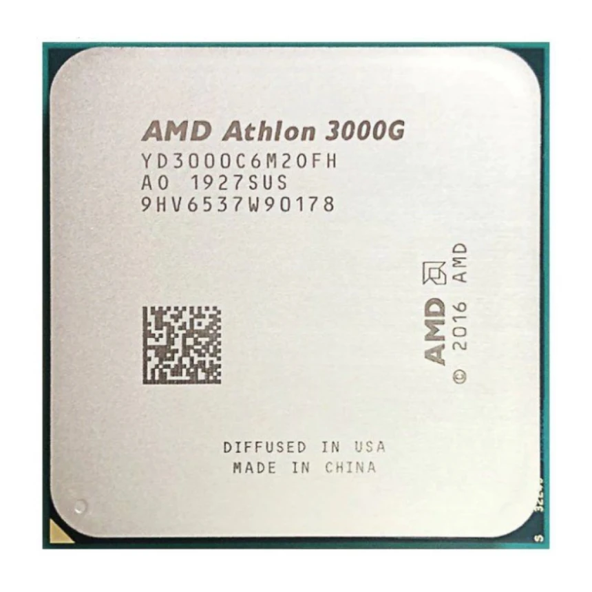 CPU AM4 AMD Athlon 3000G 2C/4T 3.5GHz, 5MB, YD3000C6M2OFH