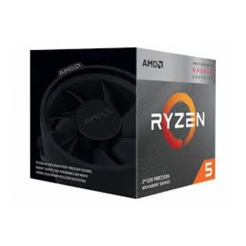 CPU AM4 AMD Ryzen 5 3400G, 4C/8T, 3.70-4.20GHz YD3400C5FHSBX