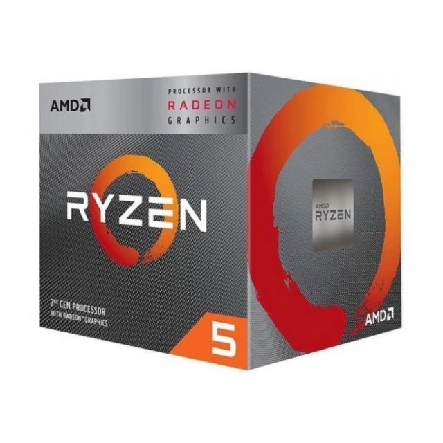 CPU AM4 AMD Ryzen 5 3400G, 4C/8T, 3.70-4.20GHz YD3400C5FHBOX