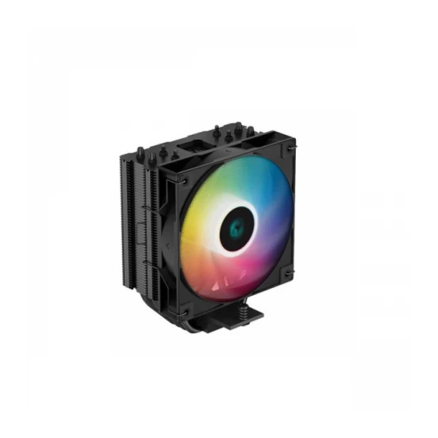CPU Hladnjak DeepCool AG400 BK ARGB V2 CRNI, 4 HeatPipe R-AG400-BKAMMN-GJD