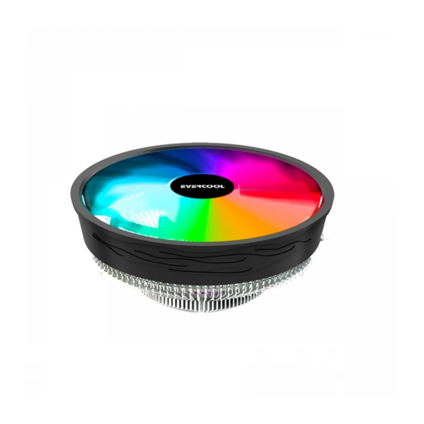 CPU Hladnjak Evercool CS-02 Rainbow LGA1700/AMD AM5 3Pin 12cm fan