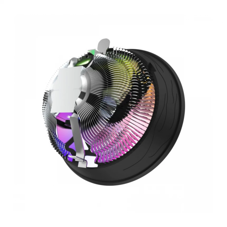 CPU Hladnjak Evercool CS-02 Rainbow LGA1700/AMD AM5 3Pin 12cm fan