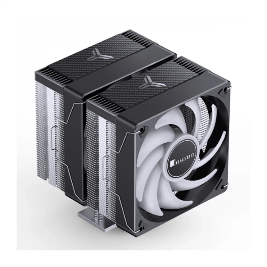 CPU Hladnjak Jonsbo CR-3000E DualTower RGB 260W TDP CRNI