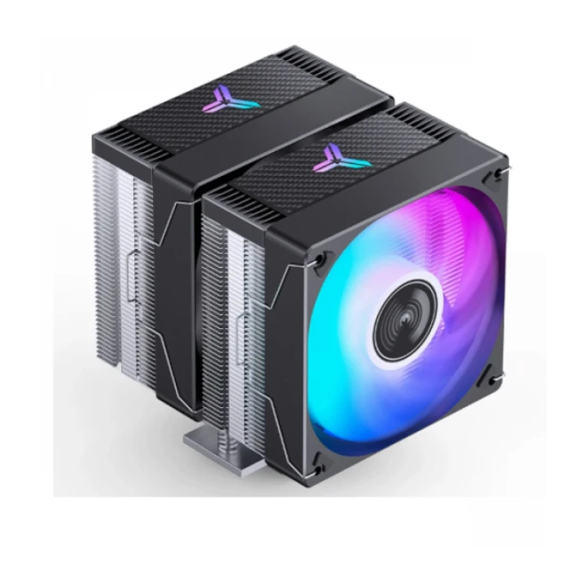CPU Hladnjak Jonsbo CR-3000E DualTower RGB 260W TDP CRNI