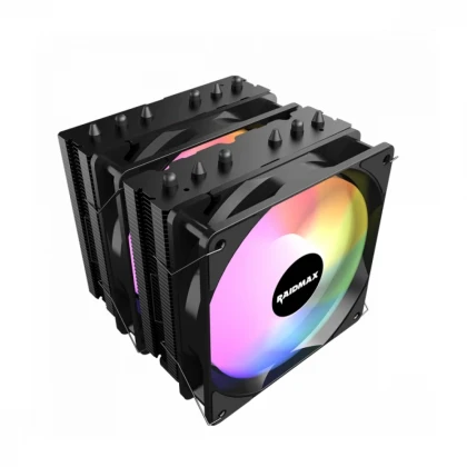 CPU hladnjak Raidmax AC1226B ARGB DualTower 2x120mm/250W TDP