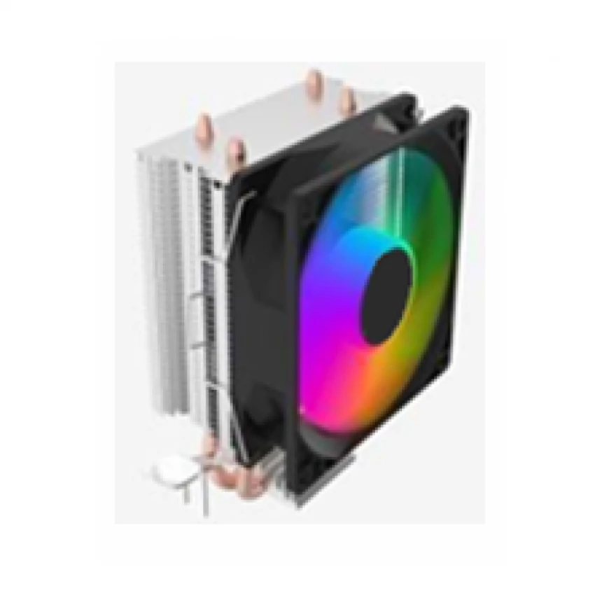 CPU Hladnjak Raidmax AC902 92mm RGB/PWM/2 heatpipe, AC902K