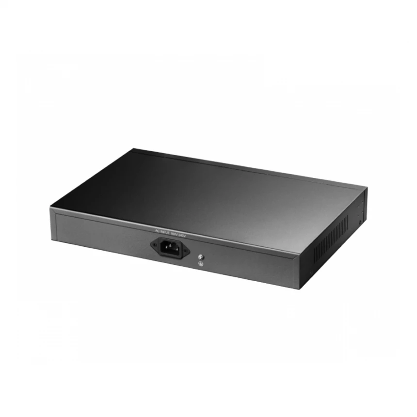 CUDY GS1018PS2 16-Port Gigabit PoE+ Switch with 2 Uplink Gigabit Ports and 2 Gigabit SFP Slots 200W 